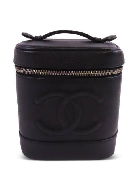 CHANEL Pre-Owned CC calfskin vanity case 