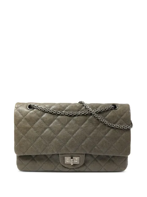 CHANEL Pre-Owned 2.55 Jumbo quilted shoulder bag