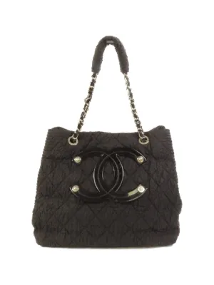 CHANEL Pre-Owned Coco Cocoon Quilted Tote Bag | Black | FARFETCH CZ