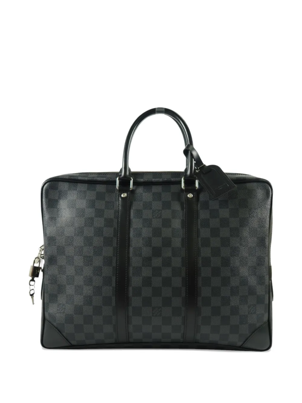 Louis Vuitton Pre-Owned Damier Graphite Porte-Documents Voyage briefcase - Nero