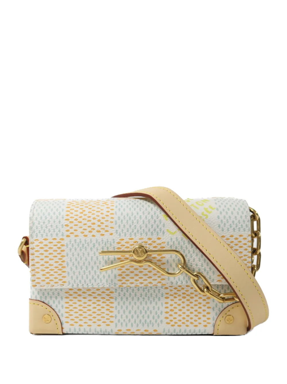Louis Vuitton Pre-Owned Steamer Damier Heritage shoulder bag - Weiß