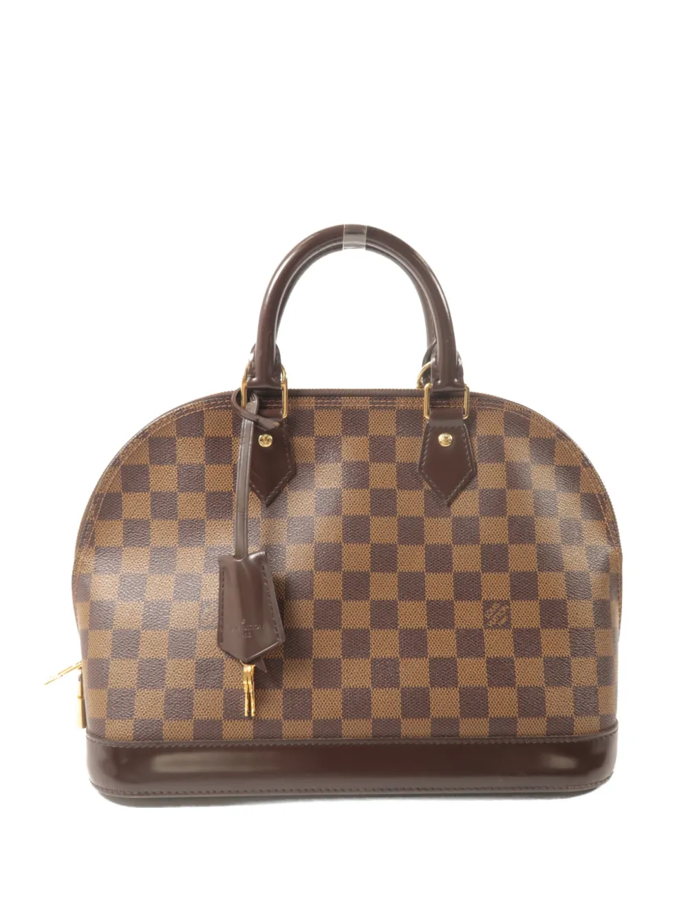 Louis Vuitton Pre-Owned PM Alma Damier Ebene tote bag - Marrone