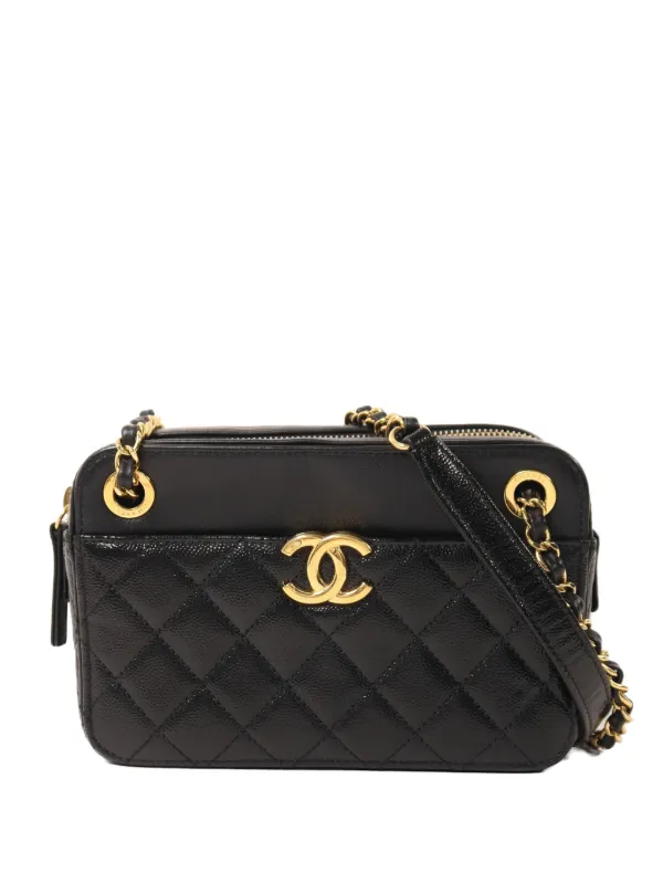 CHANEL Pre-Owned ココマーク ターンロック ショルダーバッグ