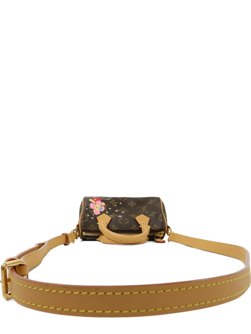 Louis Vuitton Pre-Owned Monogram Nano Speedy tote bag - Braun