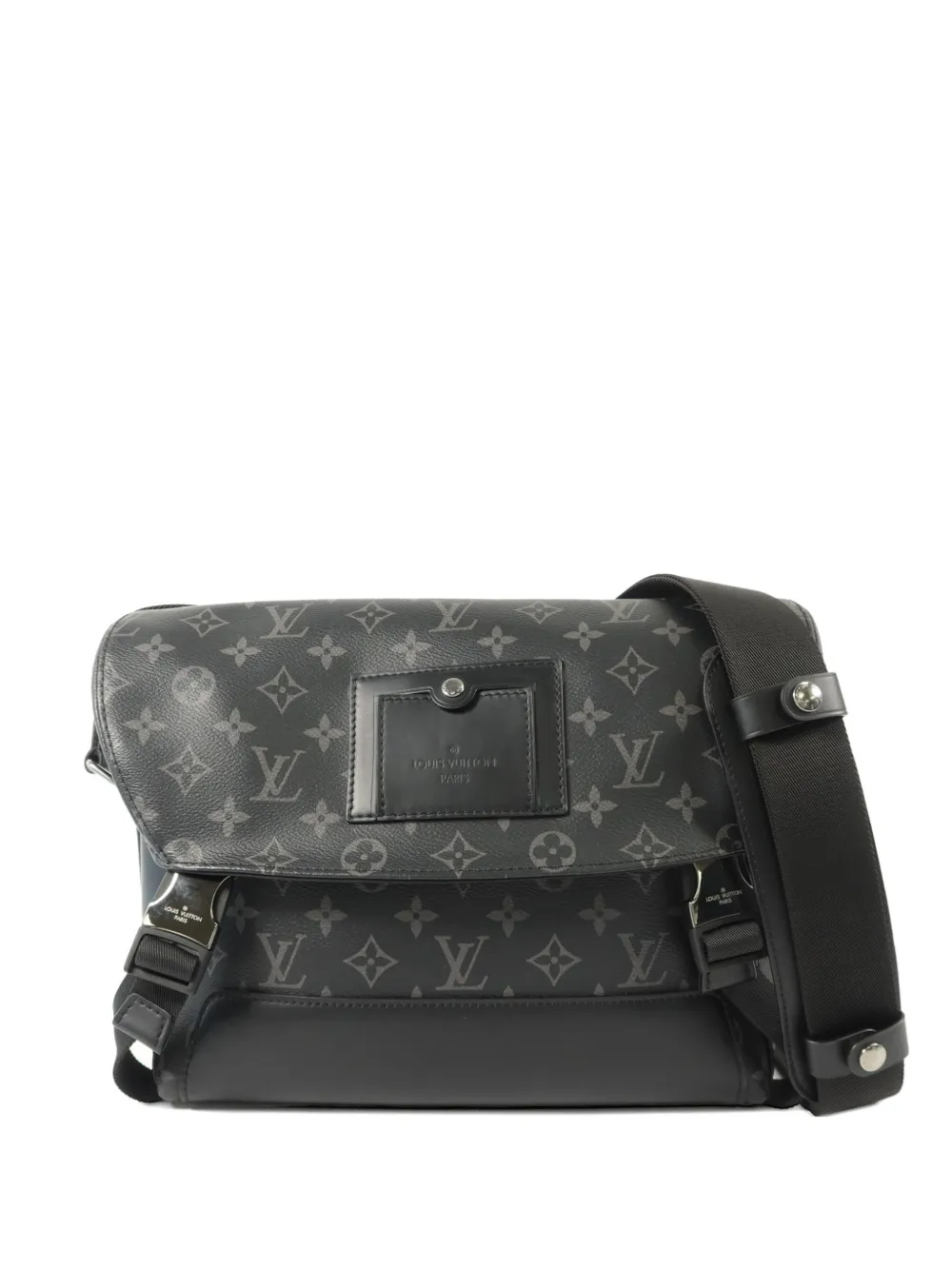 Louis Vuitton Pre-Owned PM Voyager Eclipse Monogram messenger bag - Black