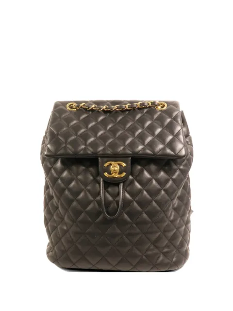 CHANEL Pre-Owned quilted CC turn-lock backpack
