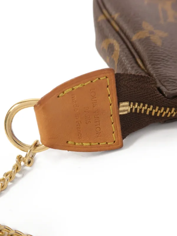Louis Vuitton Pre-Owned Mini Pochette Accessoires monogram-pattern
