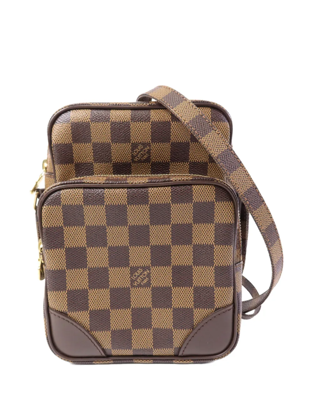 Louis Vuitton Pre-Owned Damier Ebène shoulder bag - Marrone
