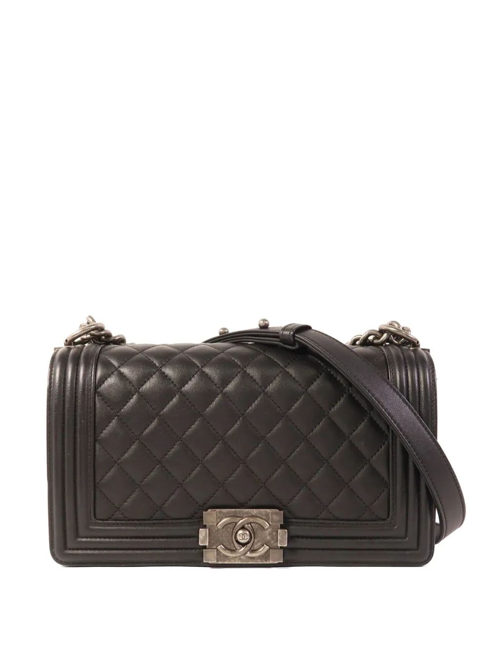 CHANEL Pre-Owned 25 Boy quilted shoulder bag - Nero