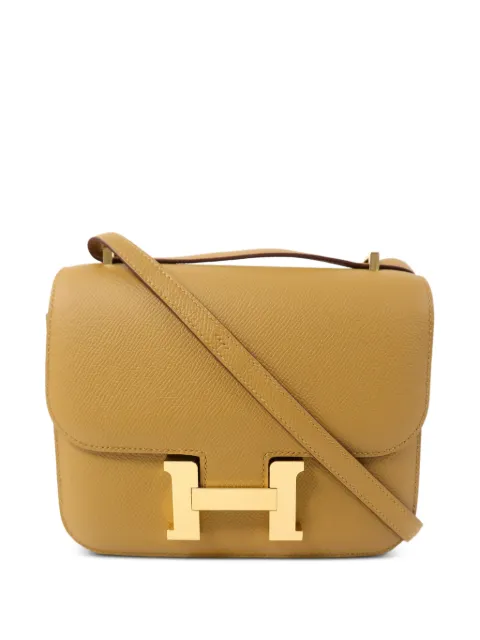 Hermès Pre-Owned bolsa de hombro Constance mini de piel Epsom