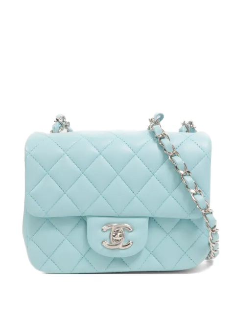 CHANEL Pre-Owned 17 CC turn-lock Classic Flap leather shoulder bag