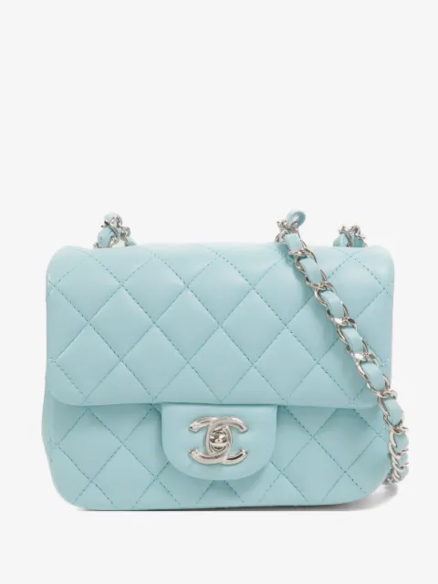 CHANEL Pre-Owned 17 CC turn-lock Classic Flap leather shoulder bag