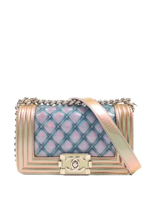 CHANEL Pre-Owned Boy 20 leather crossbody bag
