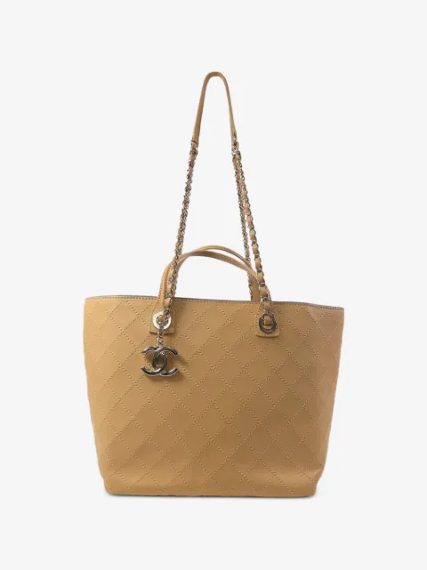 CHANEL Pre-Owned CC quilted tote bag