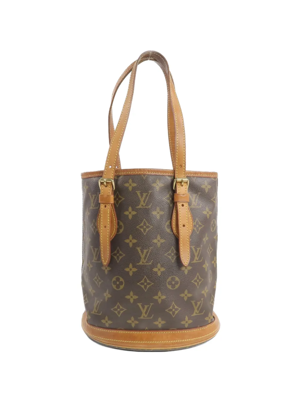 Louis Vuitton Pre-Owned PM Monogram bucket bag - Brown