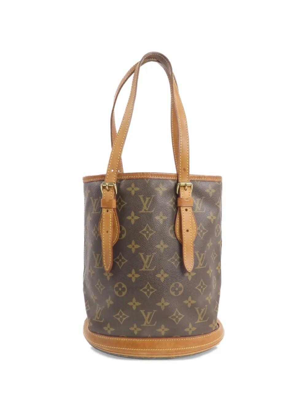 Louis Vuitton Pre-Owned PM Monogram bucket bag - Marrone