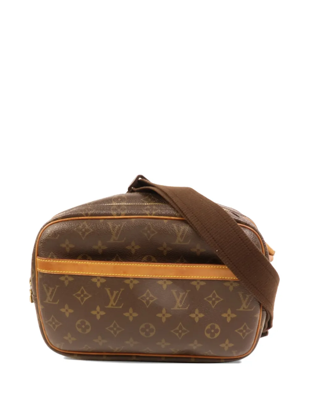 Louis Vuitton Pre-Owned Monogram Reporter PM shoulder bag - Marrone