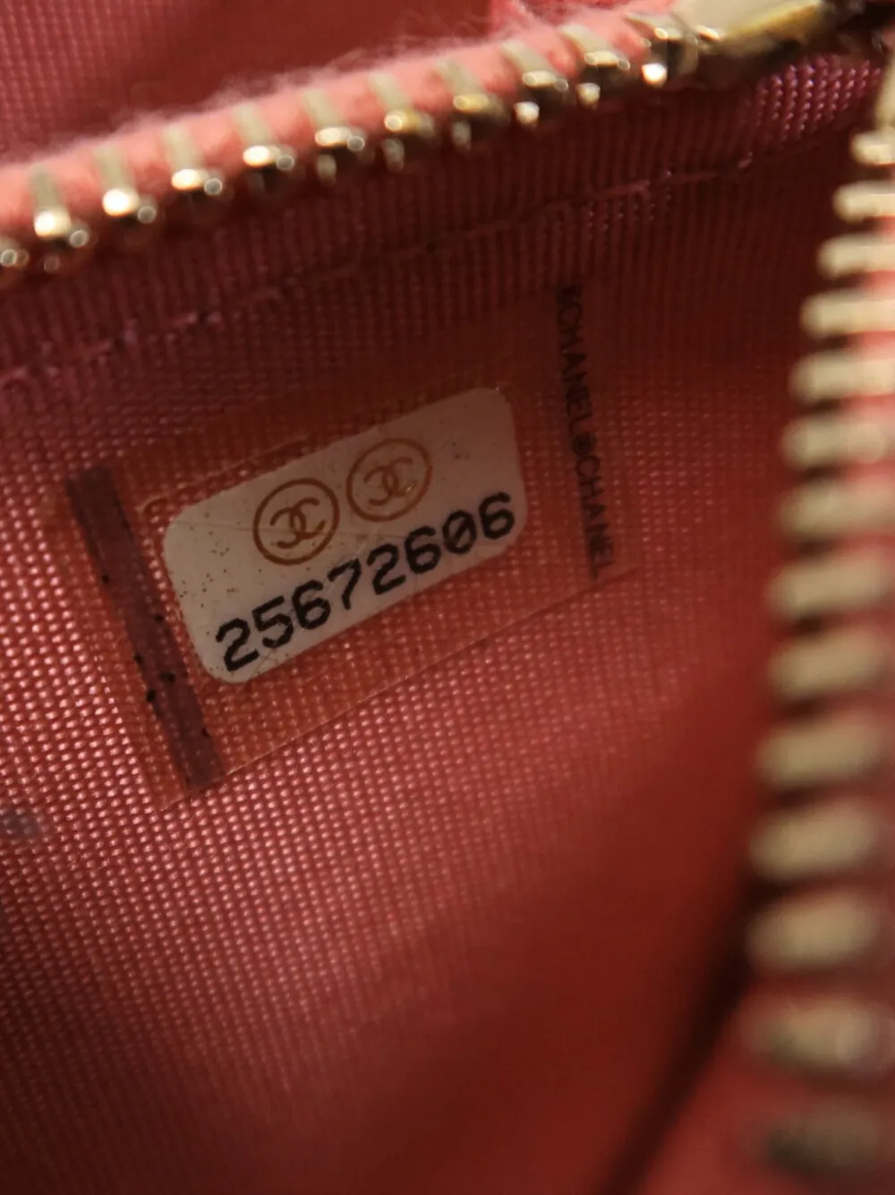 CHANEL Pre-Owned Schoudertas met CC-draaislot Roze