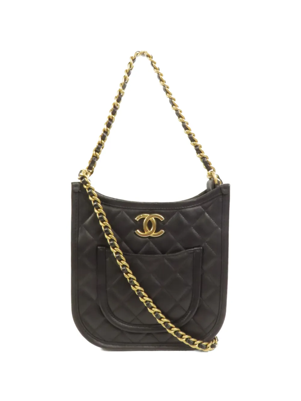 CHANEL Pre-Owned CC quilted shoulder bag - Nero