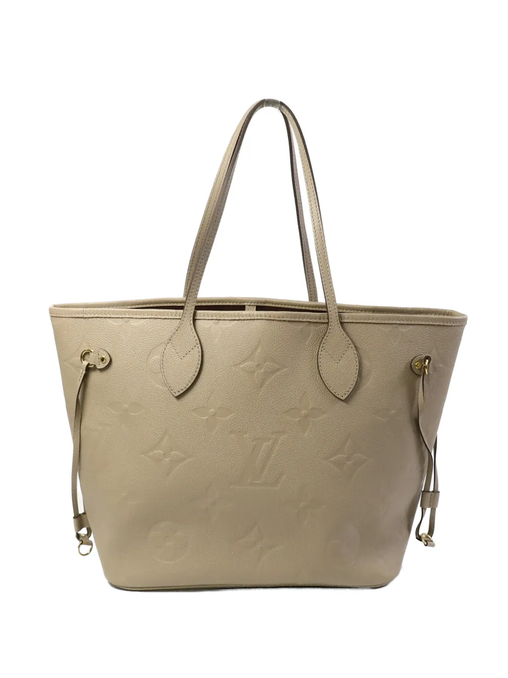 Louis Vuitton Pre-Owned MM Neverfull calfskin tote bag - Neutrals