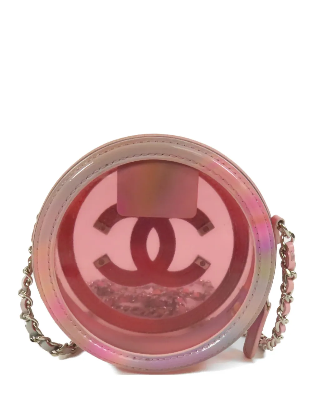 CHANEL Pre-Owned CC chain crossbody bag - Rosa
