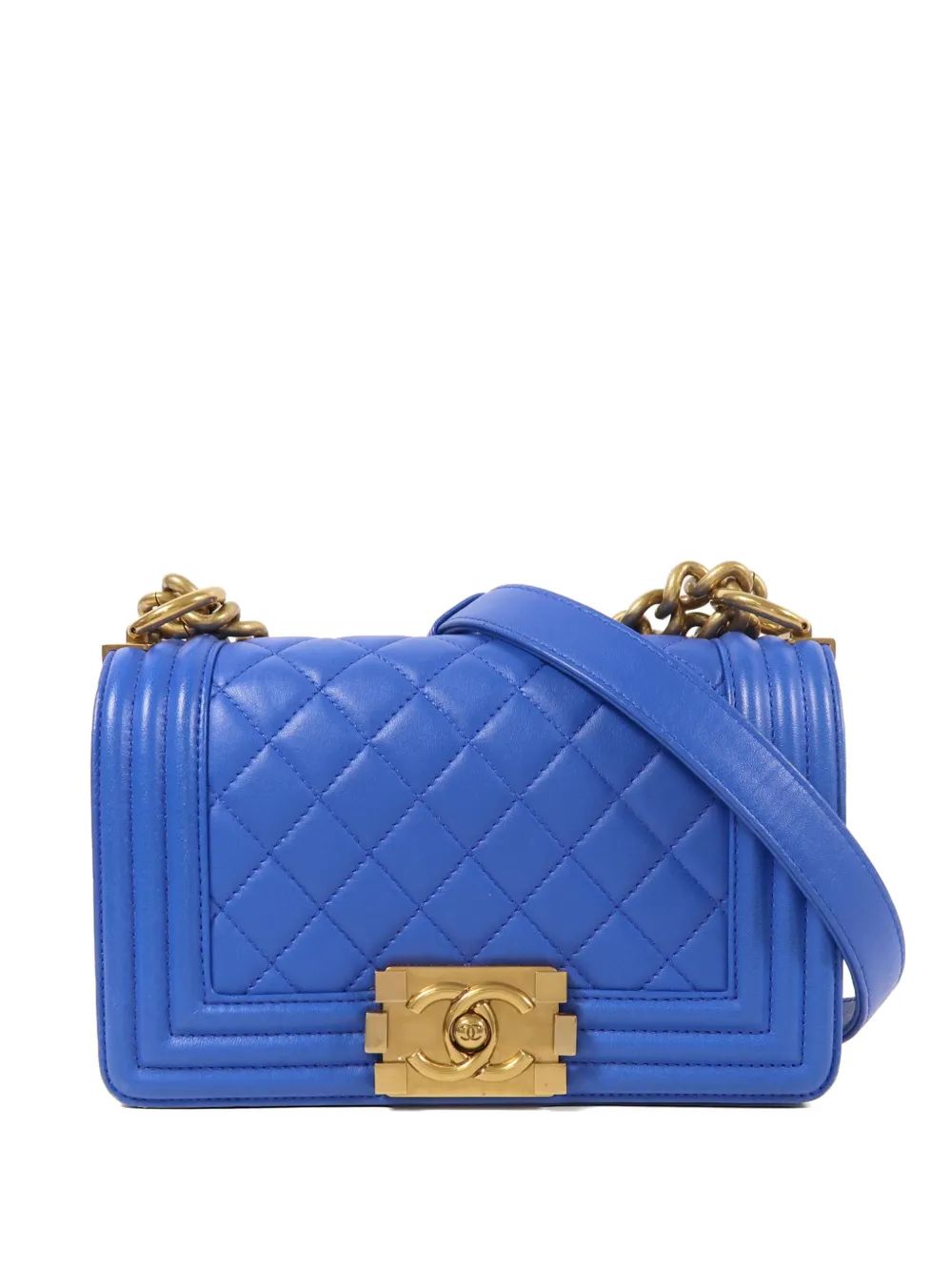 CHANEL Pre-Owned 20 CC quilted shoulder bag - Blau