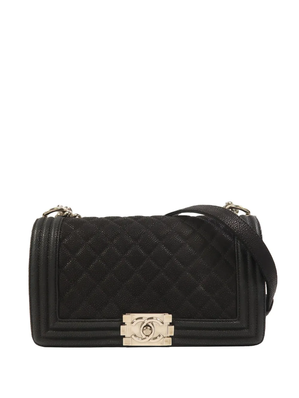 CHANEL Pre-Owned Boy 25 quilted shoulder bag - Nero