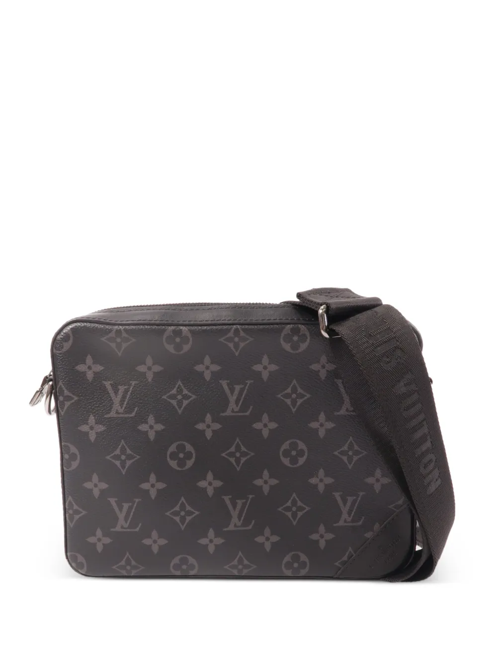 Louis Vuitton Pre-Owned Trio Messenger Monogram Eclipse shoulder bag - Grau