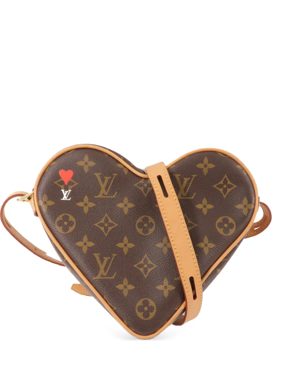 Louis Vuitton Pre-Owned Game On Coeur shoulder bag - Marrone