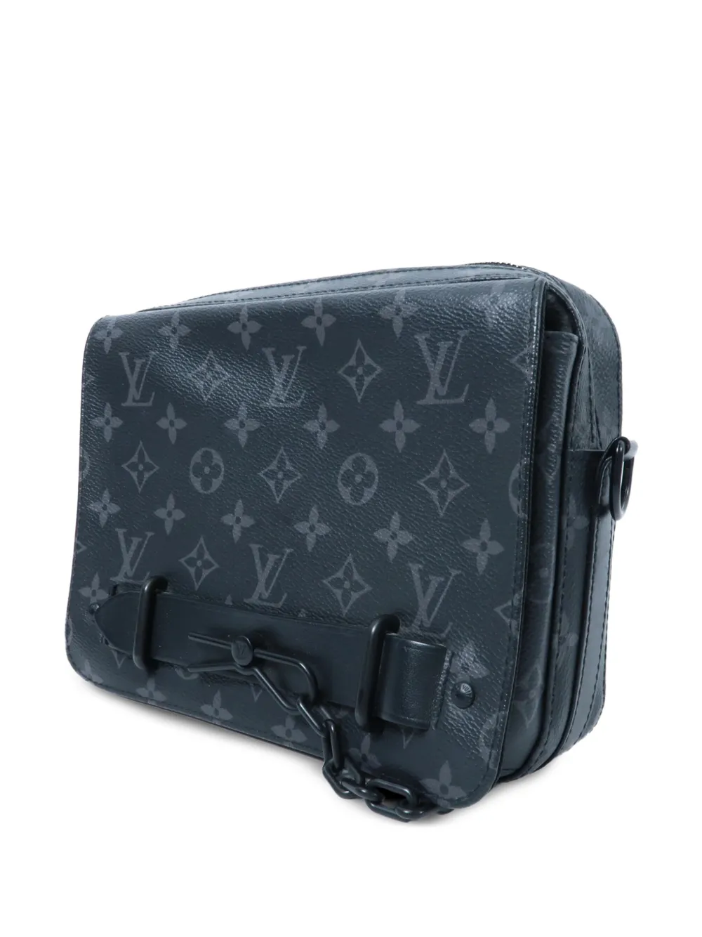 Louis Vuitton Pre-Owned Steamer Monogram Eclipse schoudertas Zwart