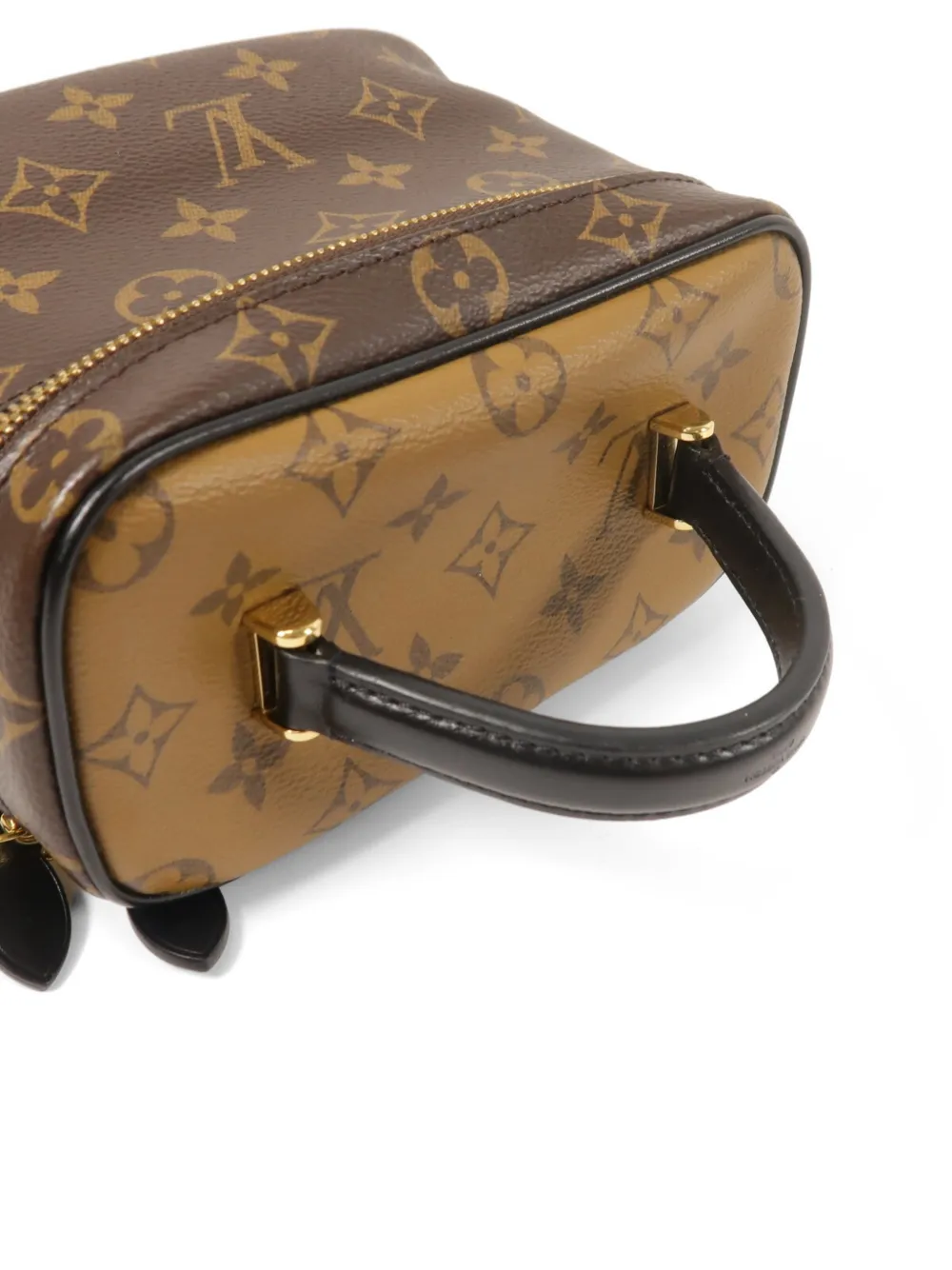 Louis Vuitton Pre-Owned PM Vanity Reverse canvas shopper met monogram Bruin