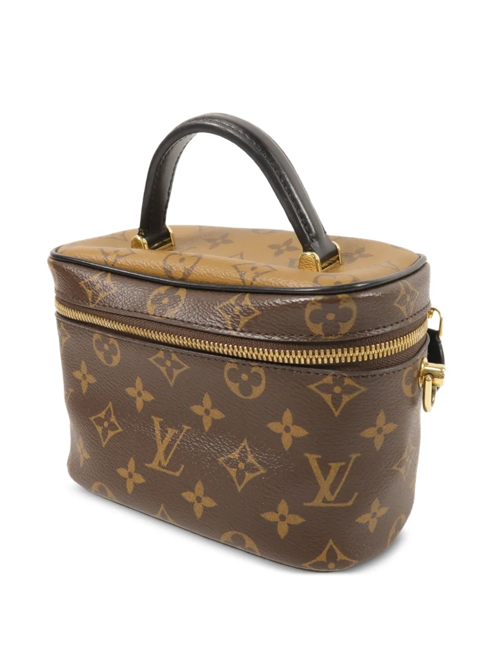 Louis Vuitton Pre-Owned PM Vanity Reverse canvas shopper met monogram Bruin