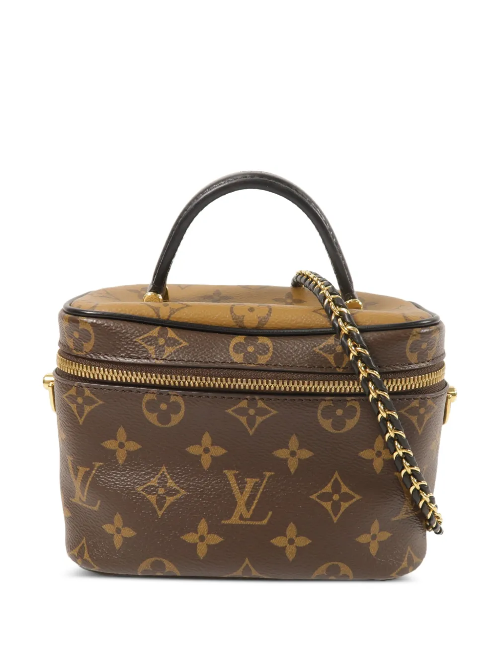 Louis Vuitton Pre-Owned PM Vanity Monogram Reverse canvas tote bag - Marrone