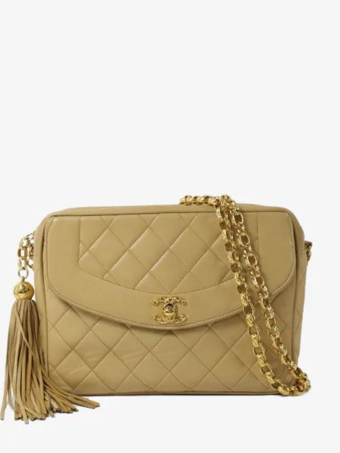 CHANEL Pre-Owned CC turn-lock tassel-detail shoulder bag
