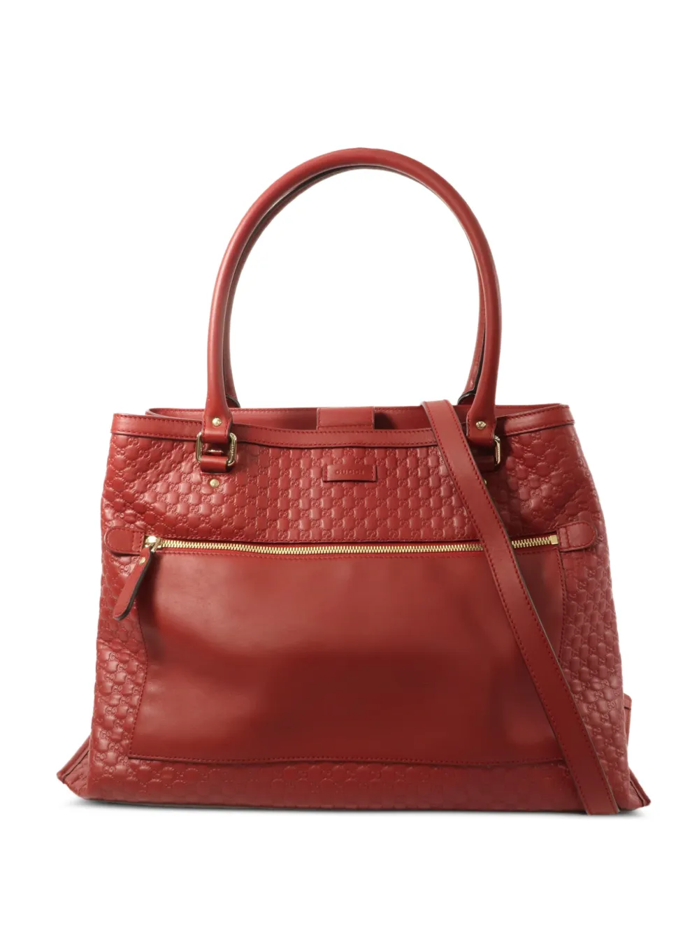 Gucci Pre-Owned Microguccissima shoulder bag - Rosso