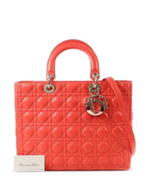 Christian Dior Pre-Owned Lady Dior tote bag