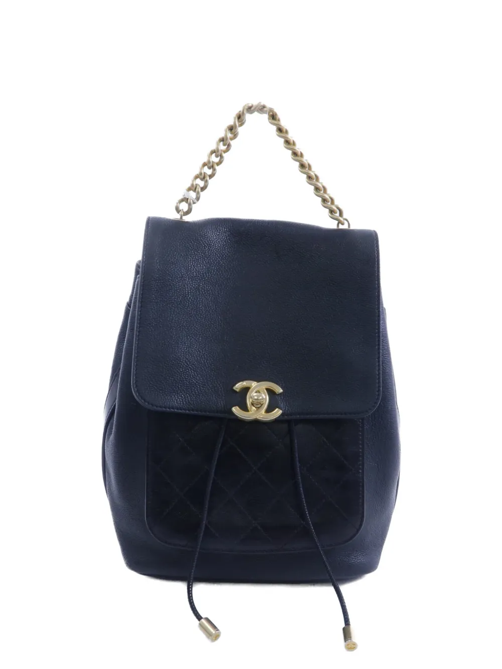 CHANEL Pre-Owned CC turn-lock backpack - Black