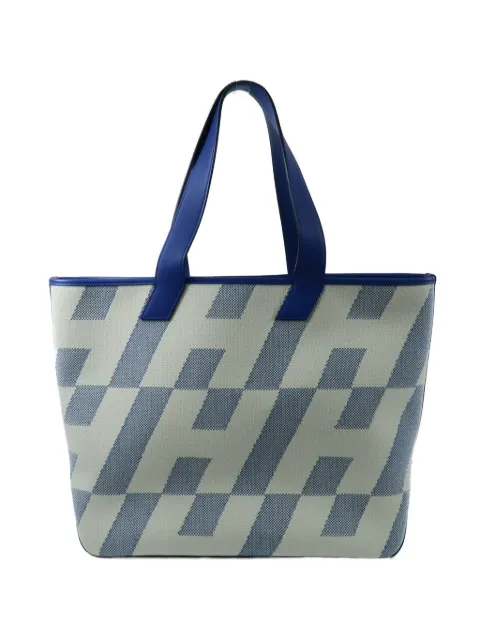 Hermès Pre-Owned 2022 GM Cabas H En Biais tote bag