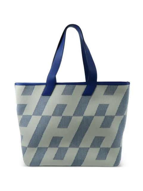 Hermès Pre-Owned 2022 GM Cabas H En Biais tote bag