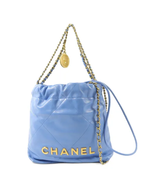 CHANEL Pre-Owned Chanel 22 Mini quilted shoulder bag