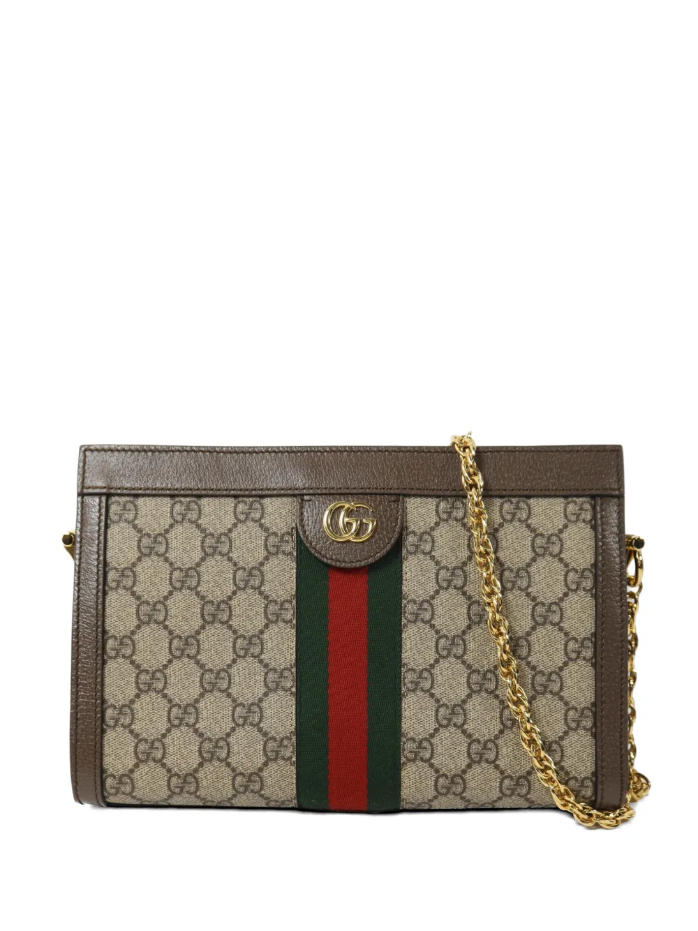 Gucci Pre-Owned Ophidia GG crossbody bag - Nude