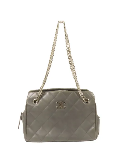 CHANEL Pre-Owned bolso de hombro con logo CC