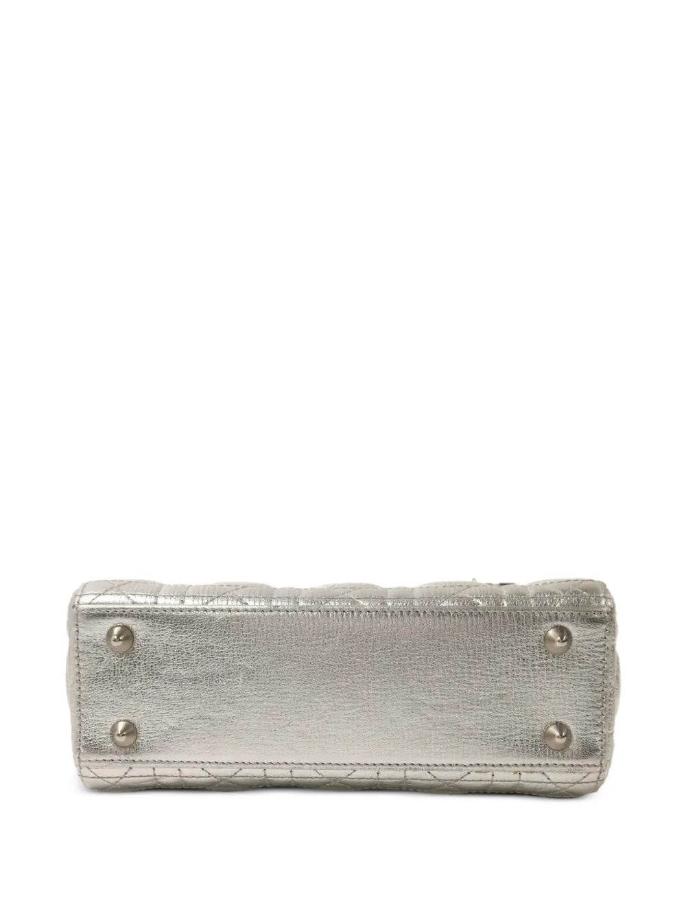 Christian Dior Pre-Owned Lady Dior My ABC Dior schoudertas Zilver