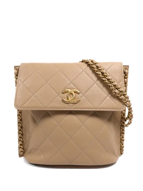 CHANEL Pre-Owned CC quilted shoulder bag