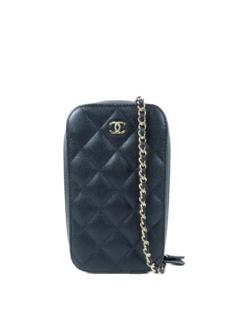CHANEL Pre-Owned CC quilted crossbody bag