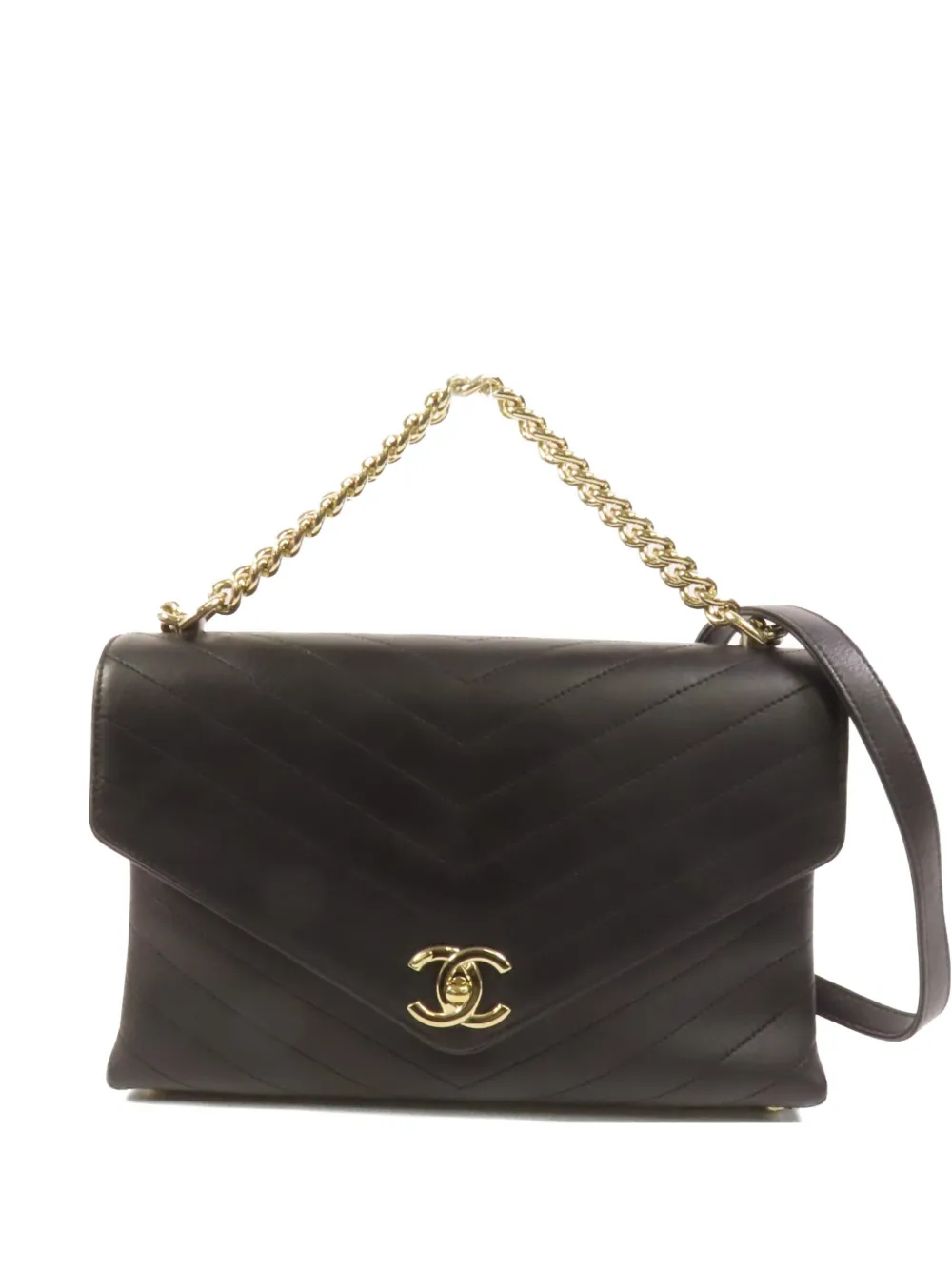 CHANEL Pre-Owned CC turn-lock shoulder bag - Nero