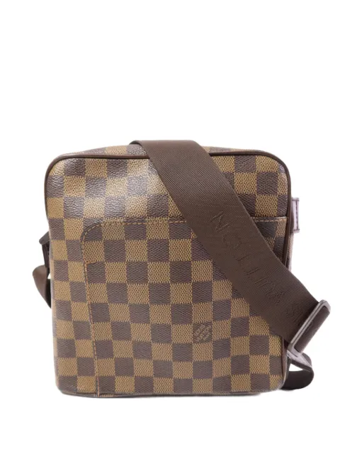 Louis Vuitton Pre-Owned Damier Ebene Olaf PM crossbody bag