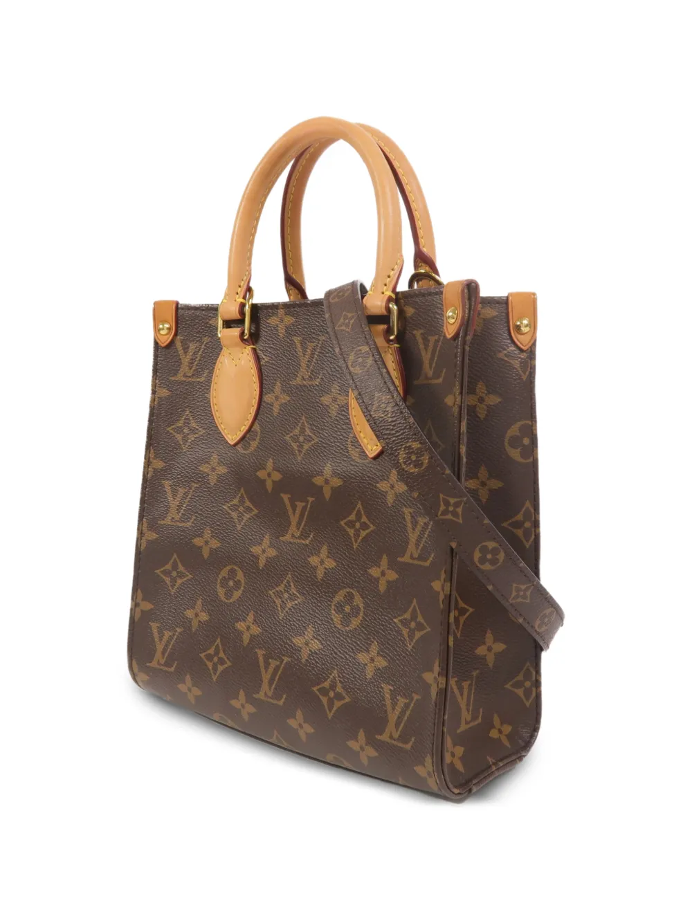 Louis Vuitton Pre-Owned BB Sac Plat shopper met monogram Bruin