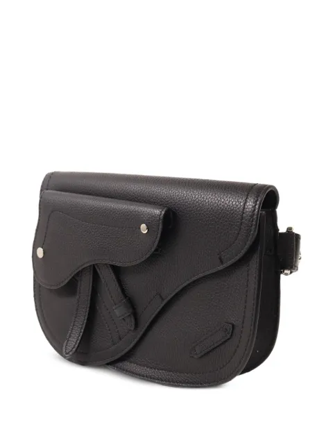 Christian Dior Pre-Owned Saddle leather belt bag