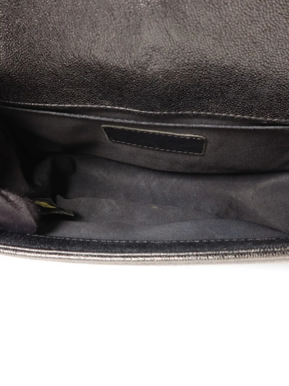 Pre-owned Chanel 20 Boy Chevron-quilted Shoulder Bag In Black